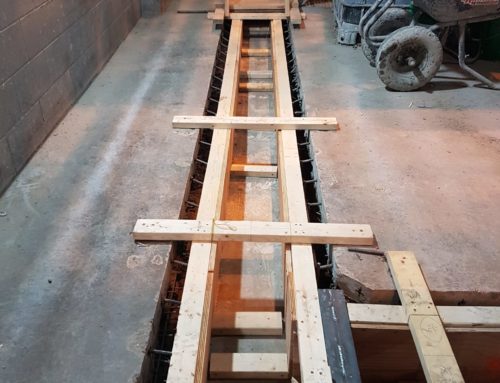 Mill floor trench